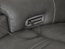 5Z - Pittson Power Reclining Sectional Loveseat