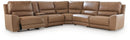 DeepWakes Reclining Sectional with Storage Console