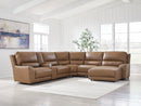 DeepWakes Power Reclining Sectional with Chaise