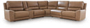 DeepWakes Reclining Sectional with Storage Console