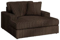 Midnight-Madness Oversized Chaise