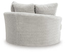 Cuddle Plush Oversized Swivel Accent Chair