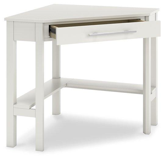 Grannen Home Office Corner Desk with Bookcase