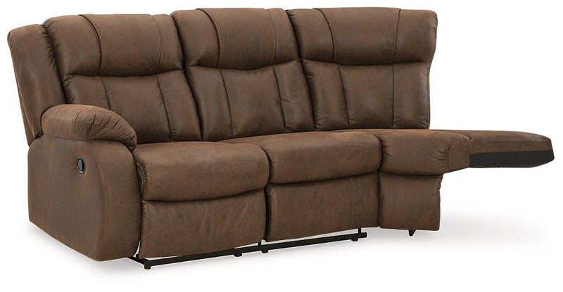 Trail Boys 2-Piece Reclining Sectional