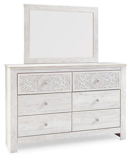 Paxberry Dresser and Mirror image