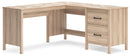 Battelle 60" Home Office Desk with Return