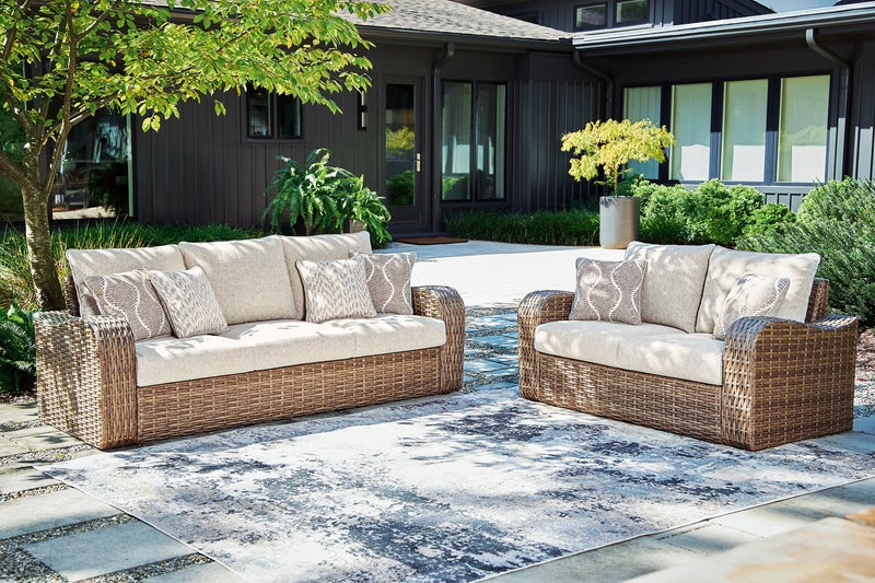 Sandy Bloom 2-Piece Outdoor Upholstery Package