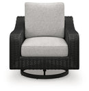 Beachcroft Outdoor Swivel Lounge with Cushion