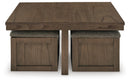 Boardernest Coffee Table with 4 Stools