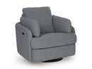 Alainmont Next-Gen Nuvella Swivel Power Recliner
